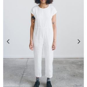 NWOT Linenfox Terracotta Alabama Jumpsuit